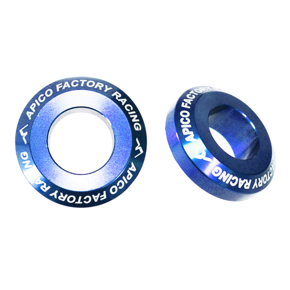 Apico Wheel Spacer Rear PRO KAWASAKI KX125/250 03-08, KX250F/450F 04-23, KX250XC/450XC 21-23 Blue