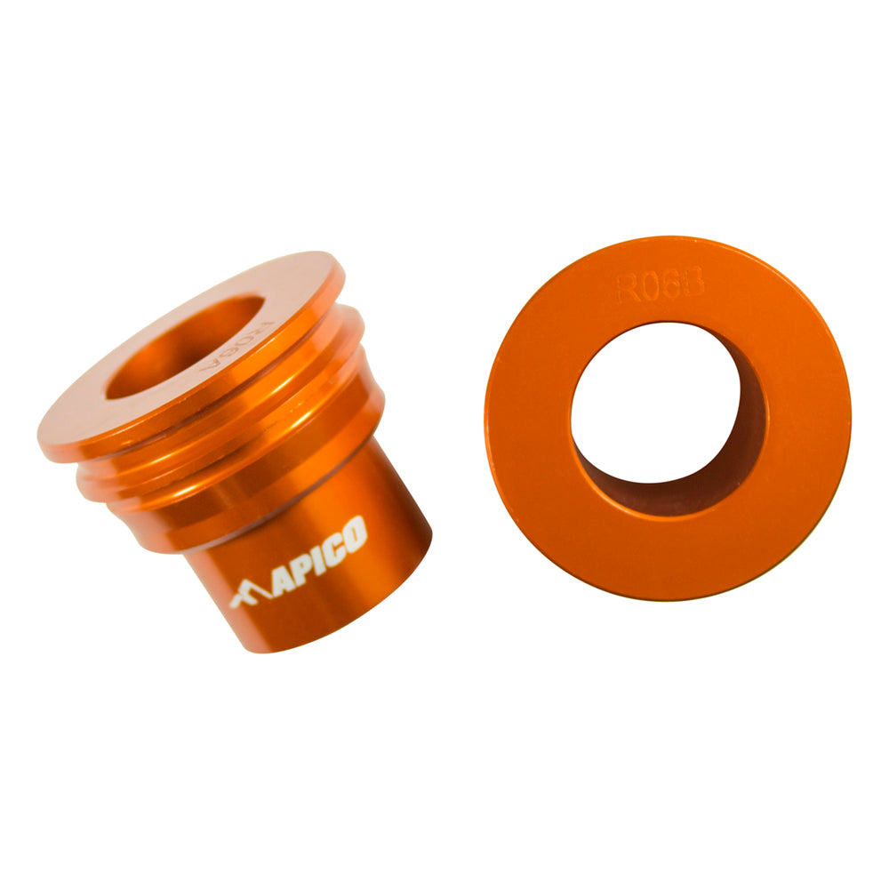 Apico Wheel Spacer Rear KTM SX/SX-F 125-450 03-12, EXC/EXC-F 125-530 03-23, SX85 12-23 Orange