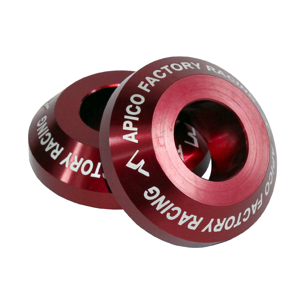 Apico Wheel Spacer Rear PRO SUZUKI RM-Z250-450 07-22 Red