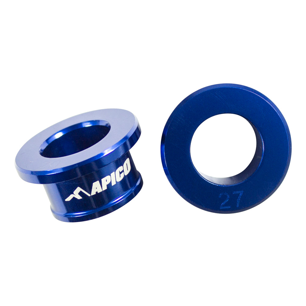Apico Wheel Spacer Rear YAMAHA YZ65 18-23, YZ80 93-01, YZ85 02-23 Blue