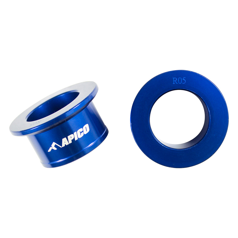 Apico Wheel Spacer Rear YAMAHA YZ250F/450F 09-23 Blue