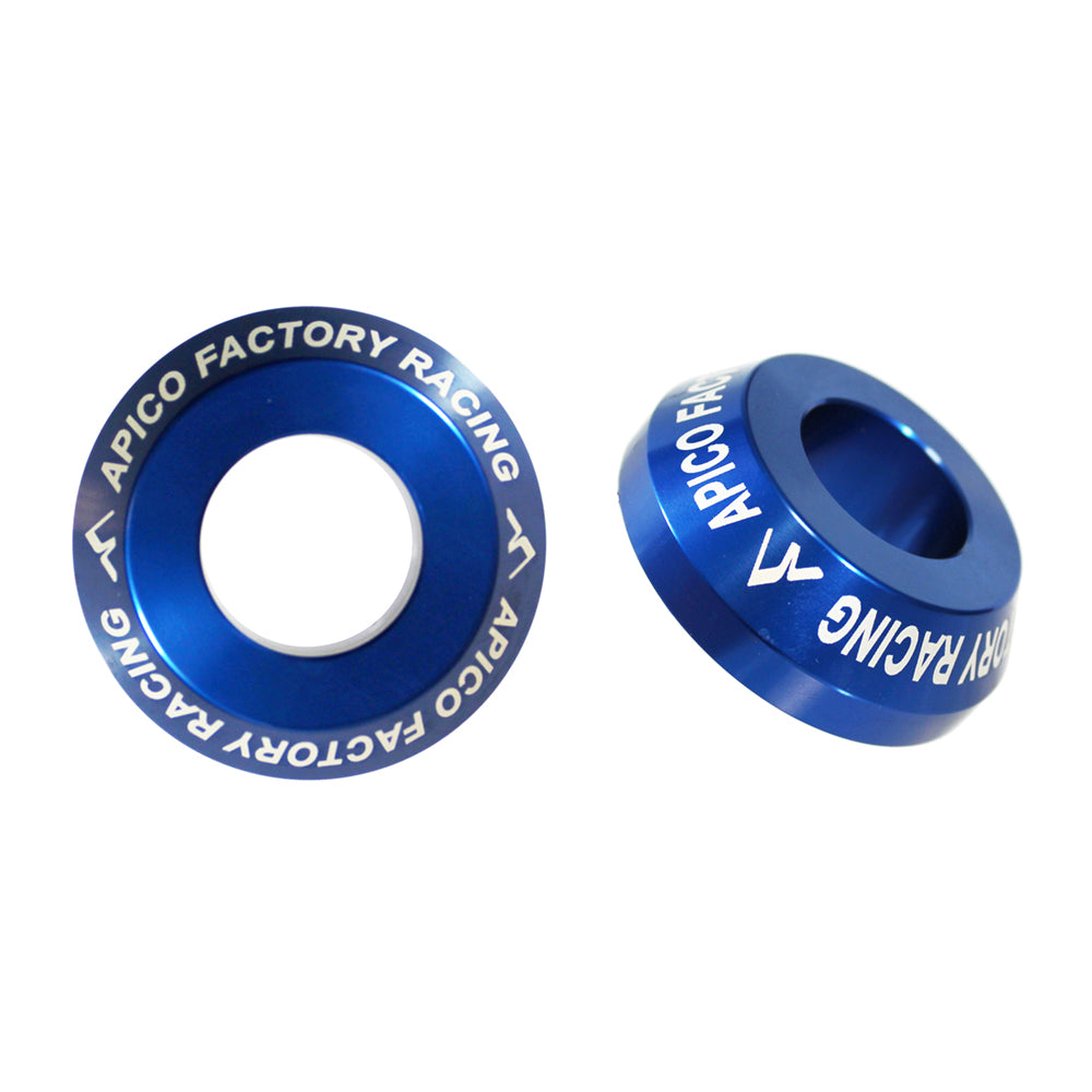 Apico Wheel Spacer Rear PRO YAMAHA YZ250F/450F 09-23 Blue
