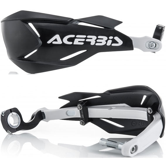 Acerbis X-Factory Handguards Complete with fitting kit Black/White