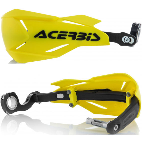 Acerbis X-Factory Handguards Complete with fitting kit Yellow/Black