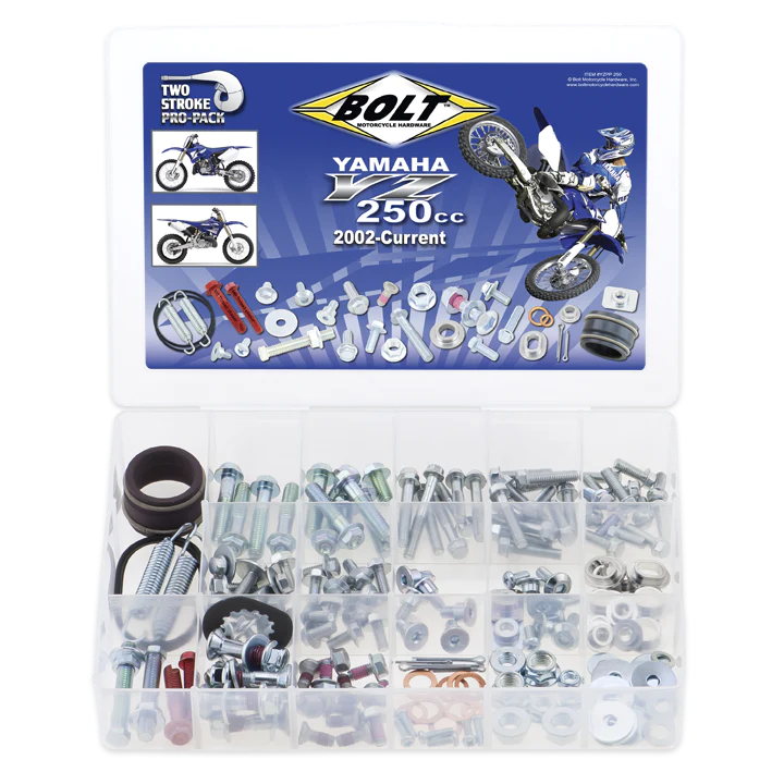 Bolt PRO Pack Fastener Kit YAMAHA YZ 250 2002-2022, YZ250X 16-22