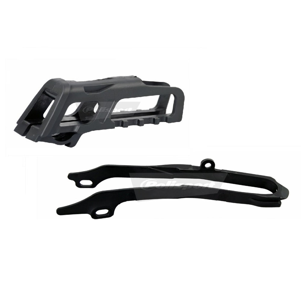 Polisport Chain Guide/Slider Kit HONDA CRF250R 10, CRF450R 09-10 Black