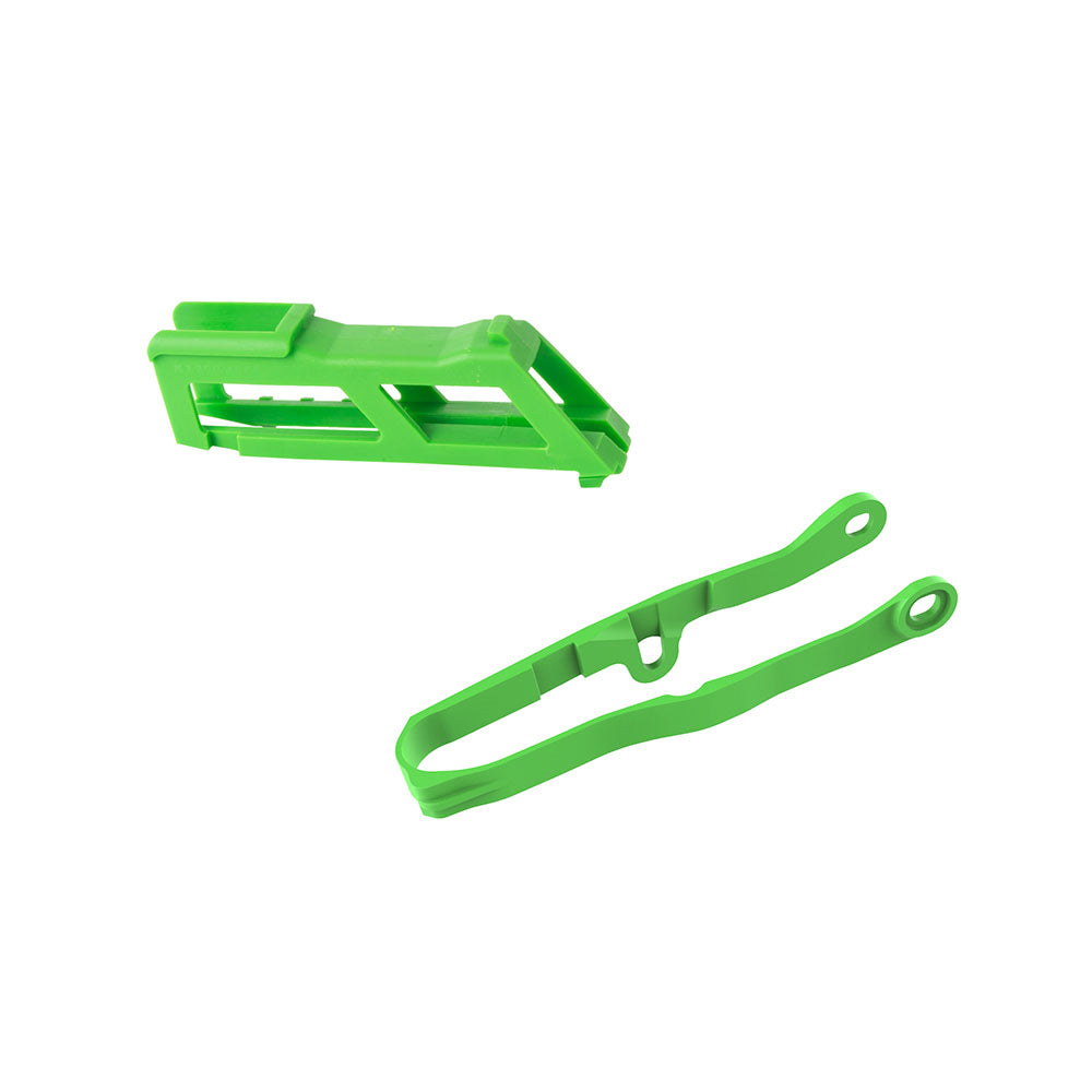 Polisport Chain Guide/Slider Kit KAWASAKI KX250F 21-23, KX450F 19-23 Green