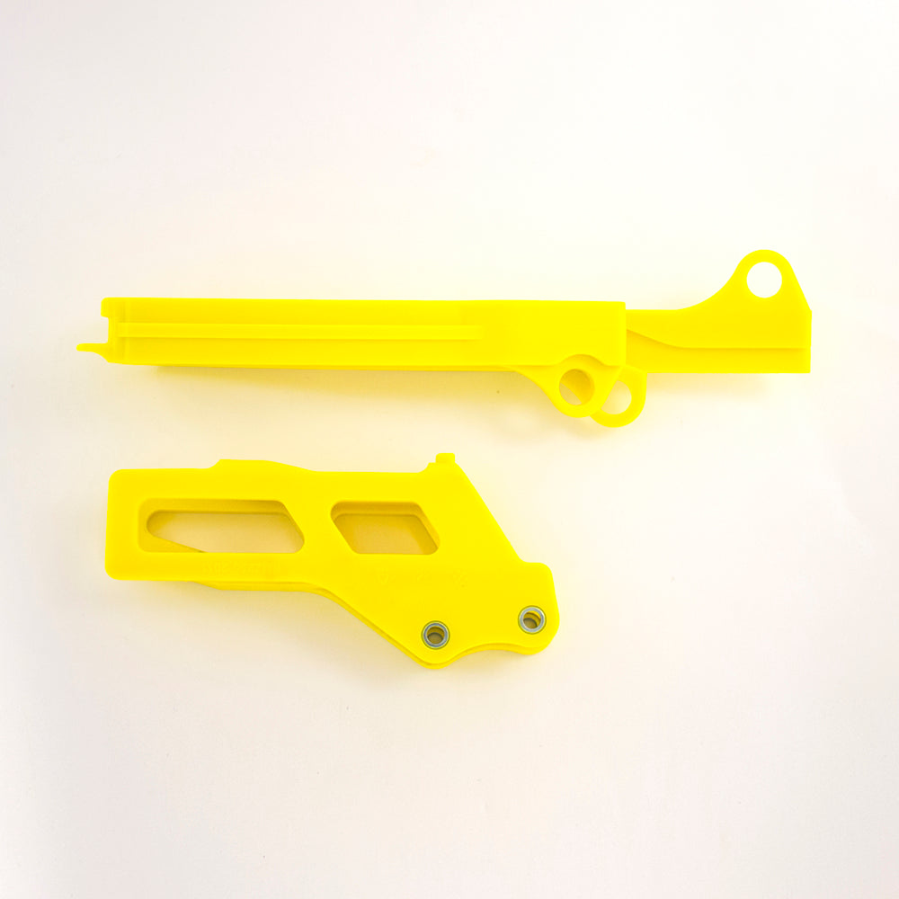 Polisport Chain Guide/Slider Kit SUZUKI RM-Z250 19-23, RM-Z450 18-23 Yellow