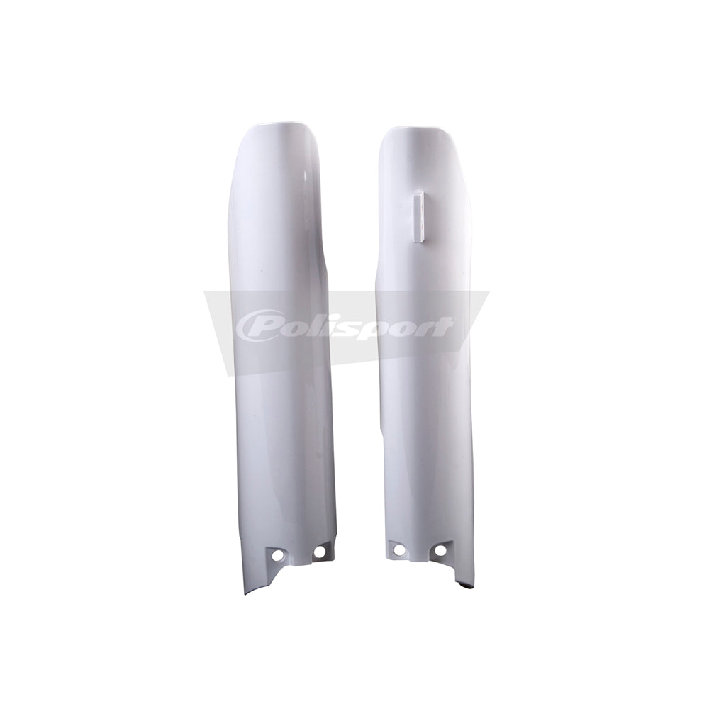 Polisport Fork Guards SUZUKI RM125-250 04-08, RM-Z250 07-23, RM-Z450 08-23 White