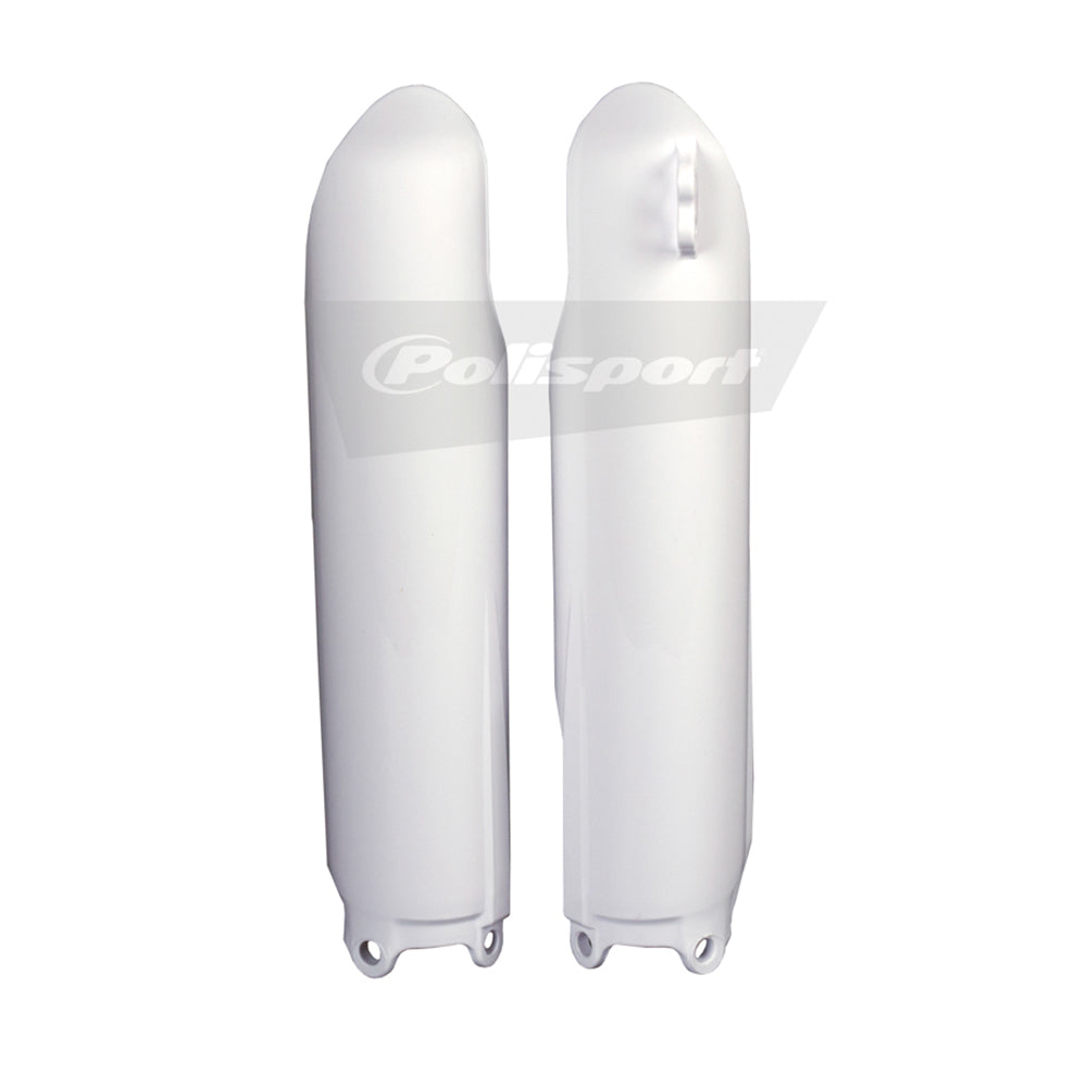 Polisport Fork Guards YAMAHA YZ125-250 08-14, YZ250F/450F 08-09 White