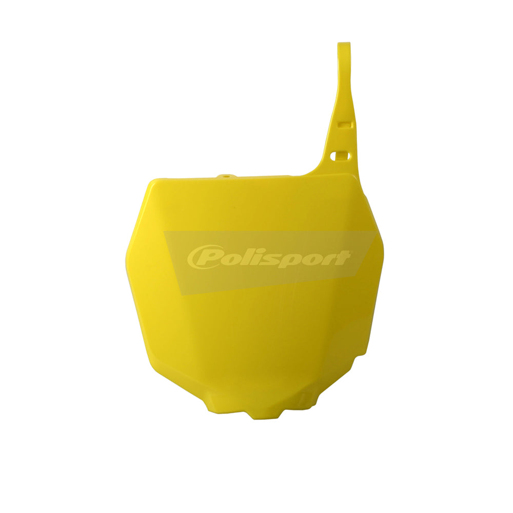 Polisport Front Number Plate SUZUKI RM125-250 01-08, RM-Z250 07-09, RM-Z450 05-07 Yellow