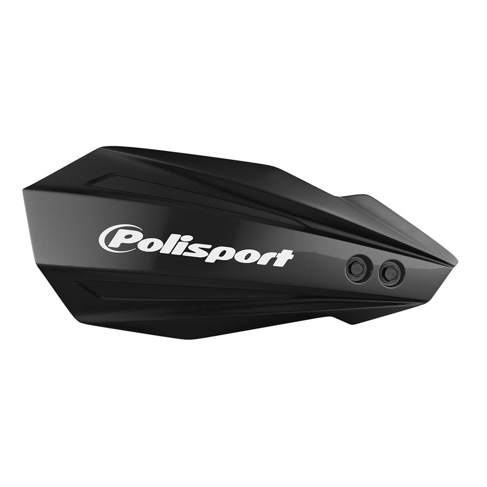 Polisport Bullit Hand Guards KAWASAKI KX250F 20-23, KX450F 19-23 Black
