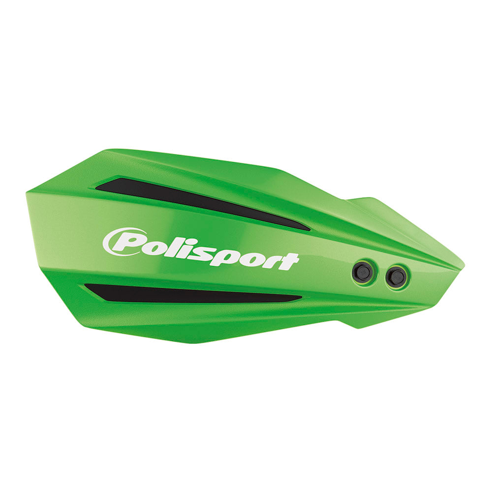 Polisport Bullit Hand Guards KAWASAKI KX250F 20-23, KX450F 19-23 Green