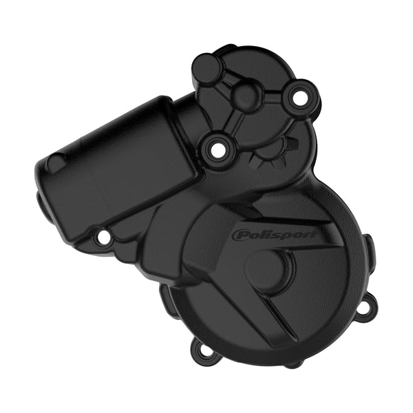 Polisport Ignition Cover Protector KTM/HUSKY EXC250-300 11-16, FREERIDE 250R 15-17, TE250-300 15-16 BLACK