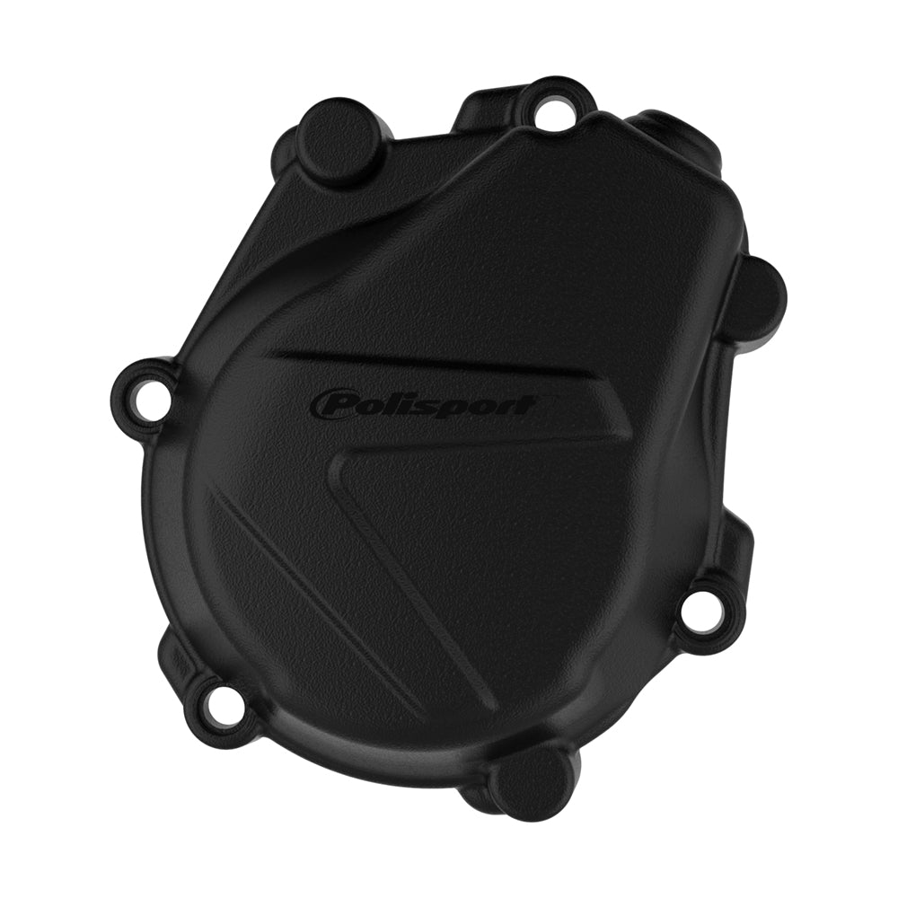 Polisport Ignition Cover Protector KTM/HUSKY EXC-F450-500 17-23, FE450-501 17-23 Black