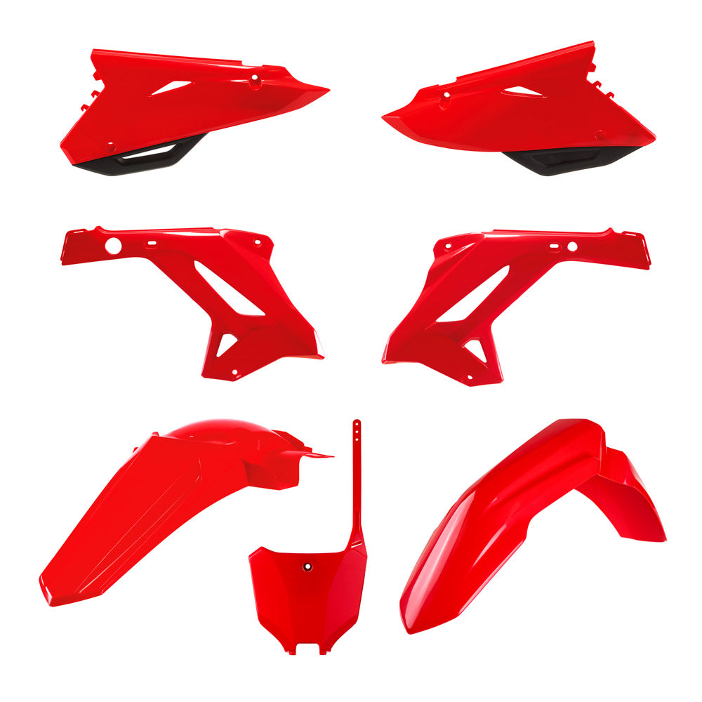 Polisport Plastic Kit HONDA Restyle Kit CR125-250 02-07 (Restyle to CRF450R 21-22) Red