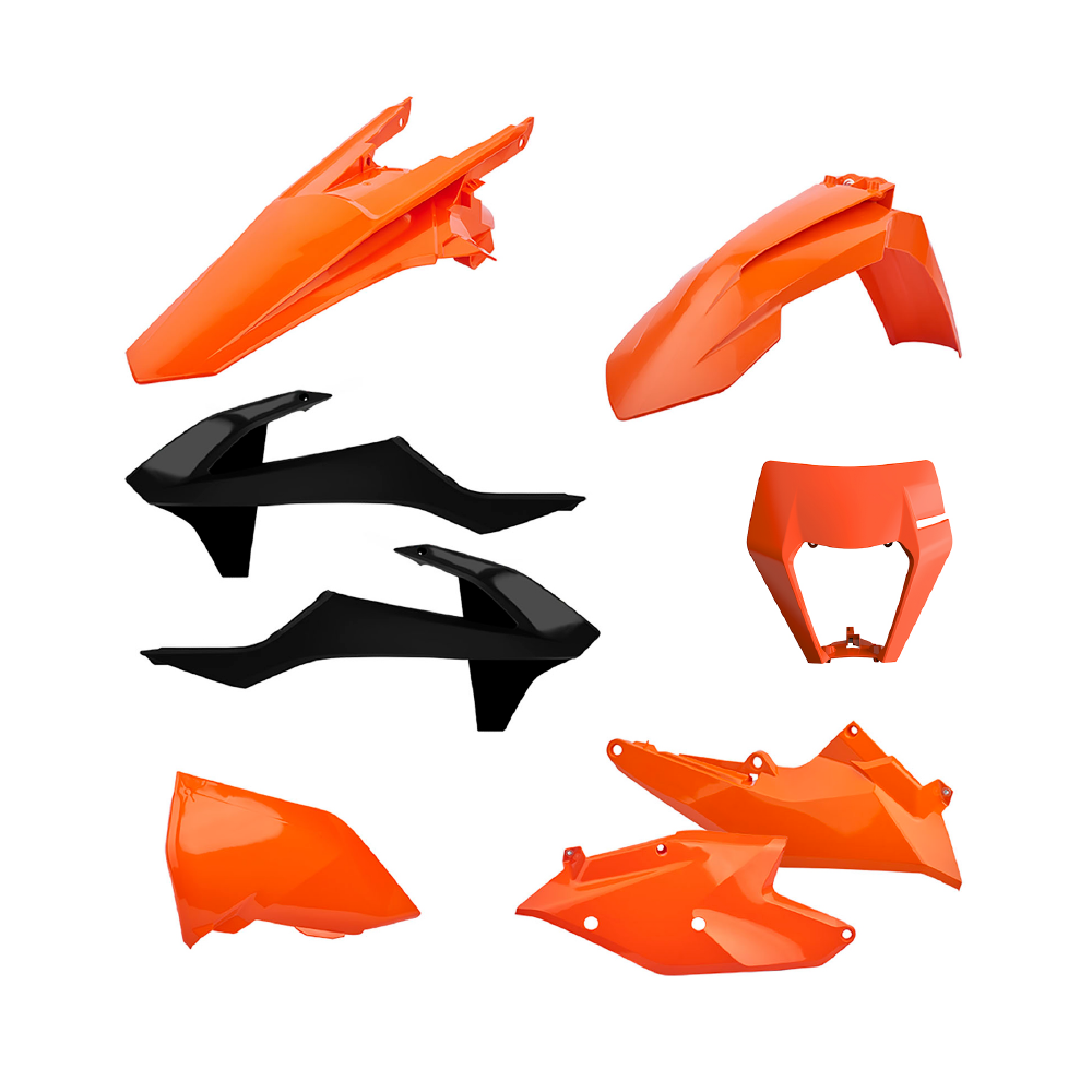 Polisport Plastic Kit Enduro KTM EXC/EXC-F 17-19 OEM17/19