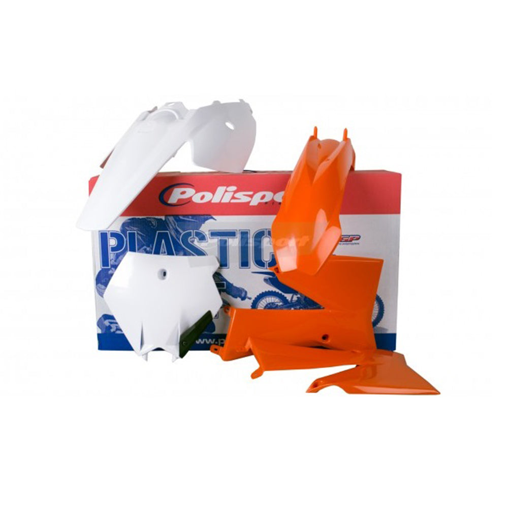 Polisport Plastic Kit KTM SX 85 06-12 Orange/White OEM 11-12