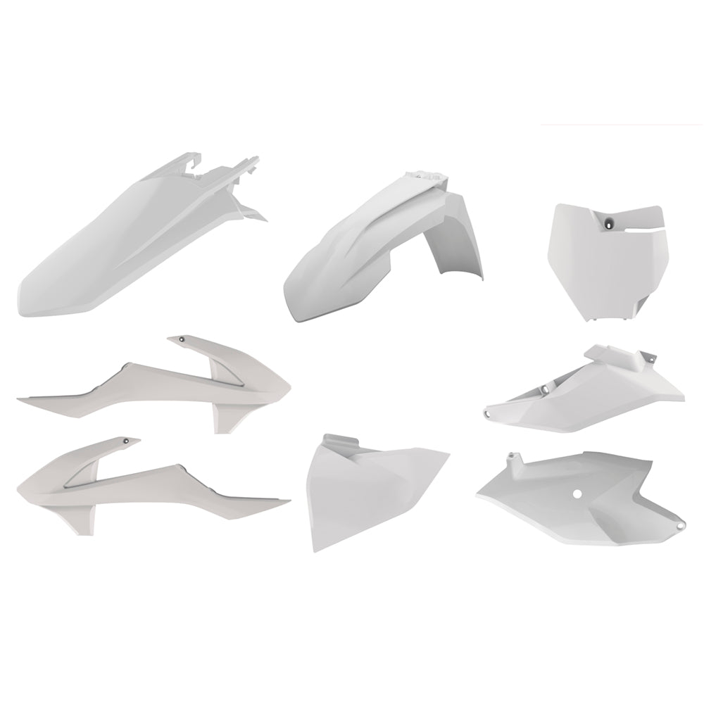Polisport Plastic Kit KTM SX 85 18-24 White