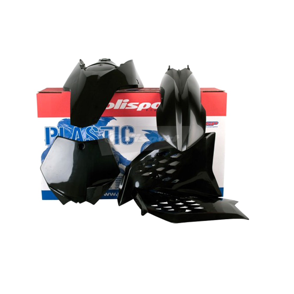 Polisport Plastic Kit KTM SX 07-10 Black