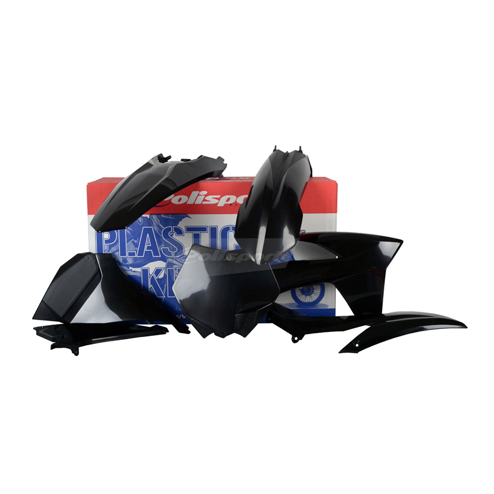 Polisport Plastic Kit KTM SX125/250 2012 SXF250/450 11-12 Black