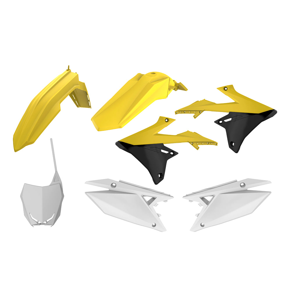 Polisport Plastic Kit SUZUKI RM-Z250 19-23, RM-Z450 18-23 OEM