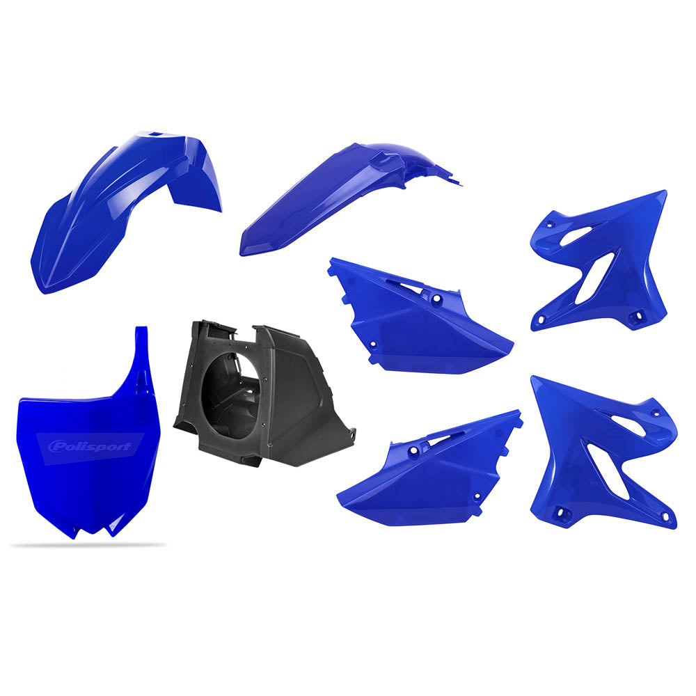 Polisport Plastic Kit YAMAHA Restyle Kit YZ125/250 02-14, Restyling to 15-19 Blue