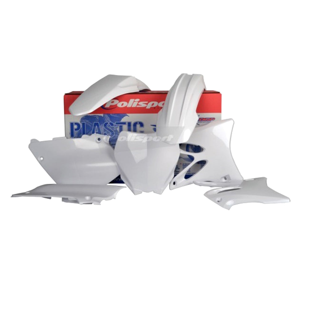 Polisport Plastic Kit YAMAHA YZ125/250 06-14 WHITE