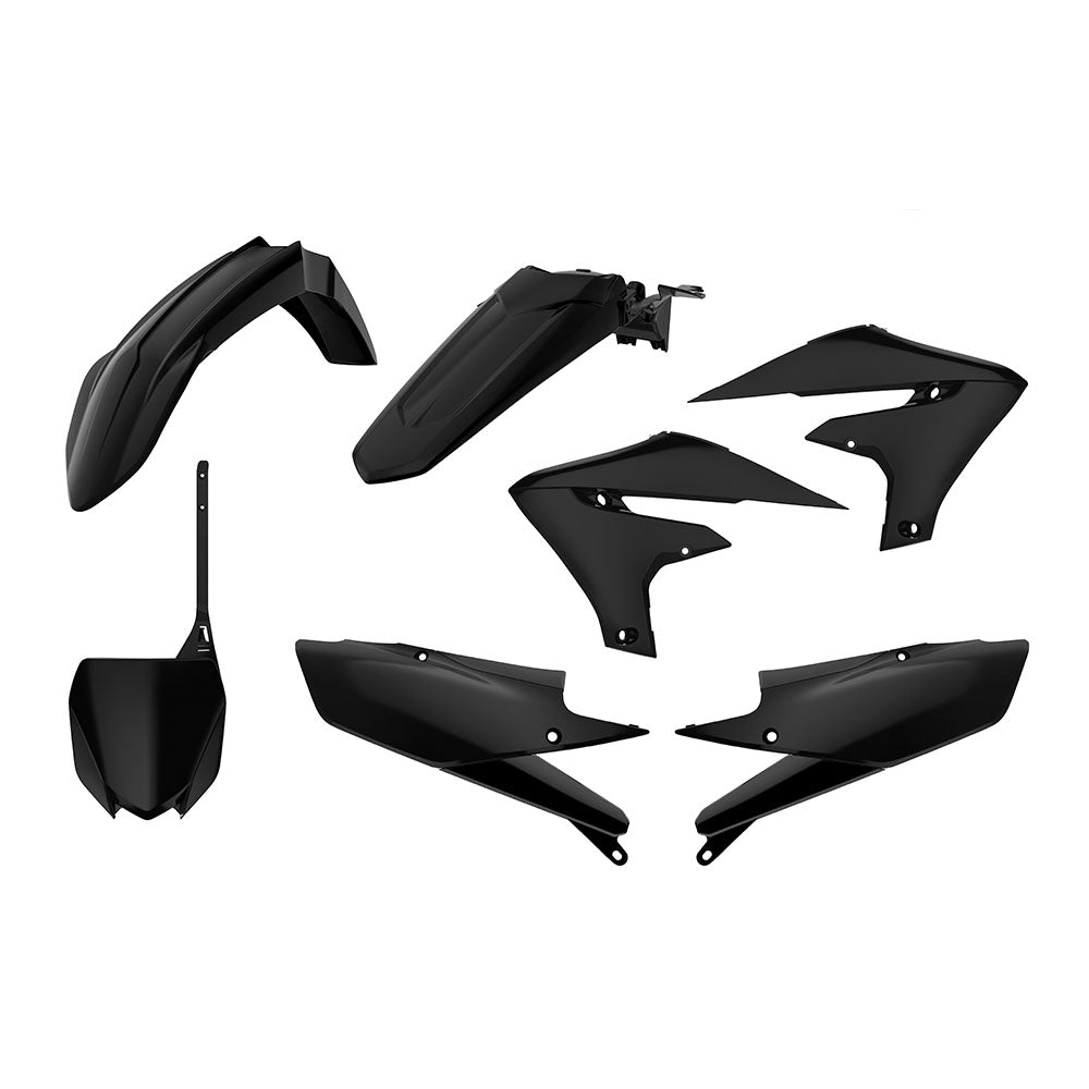 Polisport Plastic Kit YAMAHA YZ250F 19-23, YZ450F 18-22 Black
