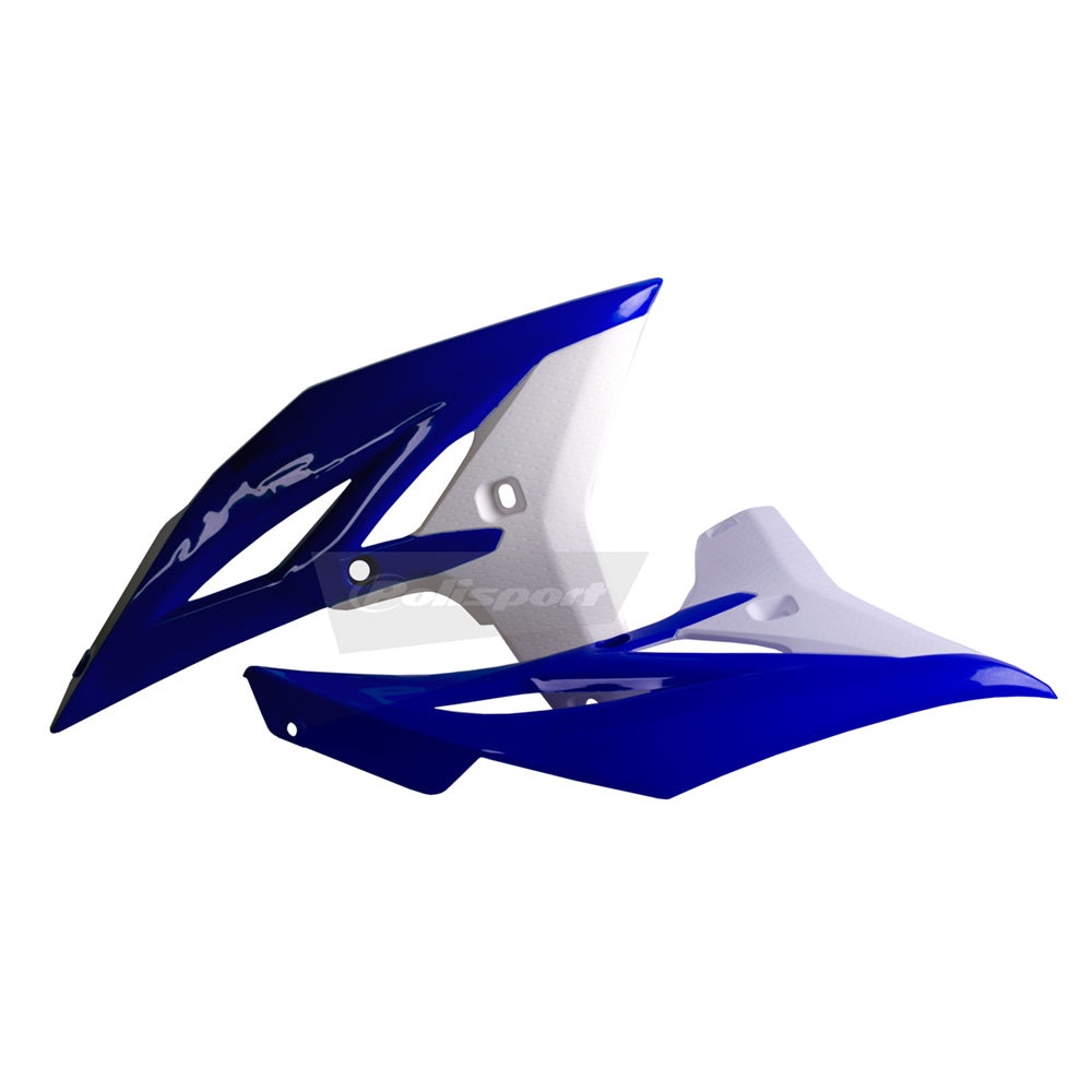 Polisport Rad Scoops YAMAHA YZ250F 10-12, WR450F 12-16 Blue/White