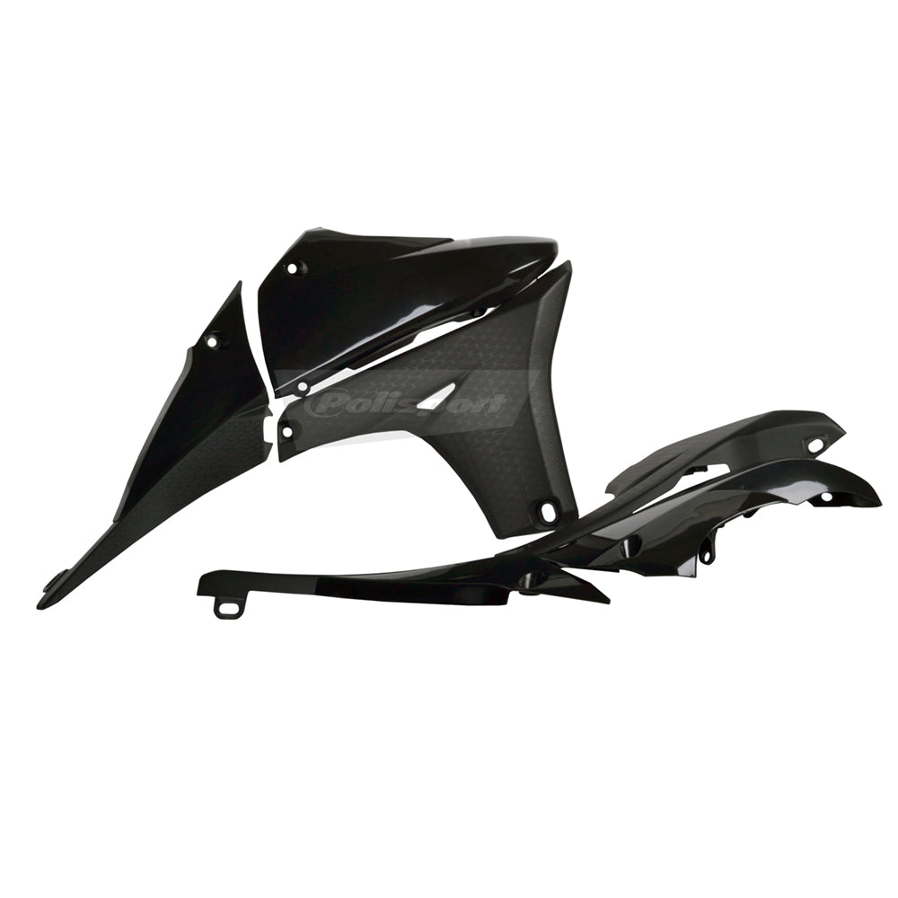 Polisport Rad Scoops With Tank Cover YAMAHA YZ450F 10-13 Black