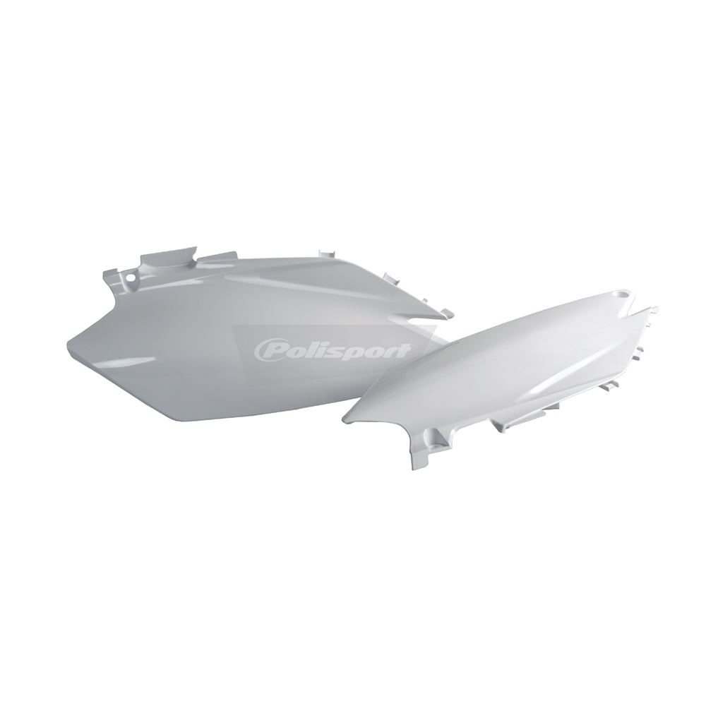 Polisport Side Panels HONDA CRF250R 11-13, CRF450R 11-12 White