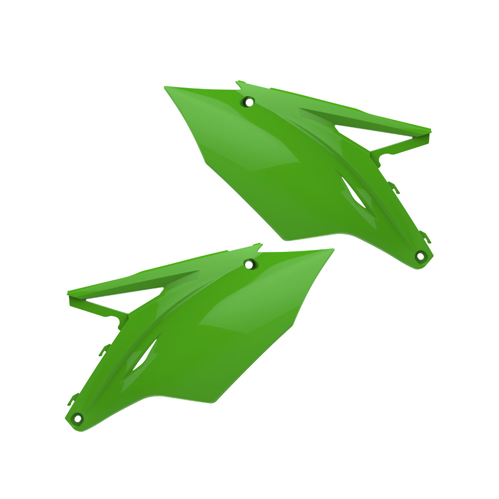 Polisport Side Panels KAWASAKI KX250F 17-20, KX450F 16-18 Green