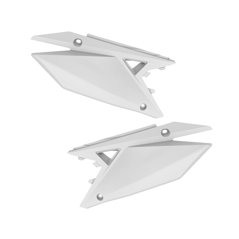 Polisport Side Panels SUZUKI RM-Z250 19-23, RM-Z450 18-23 White