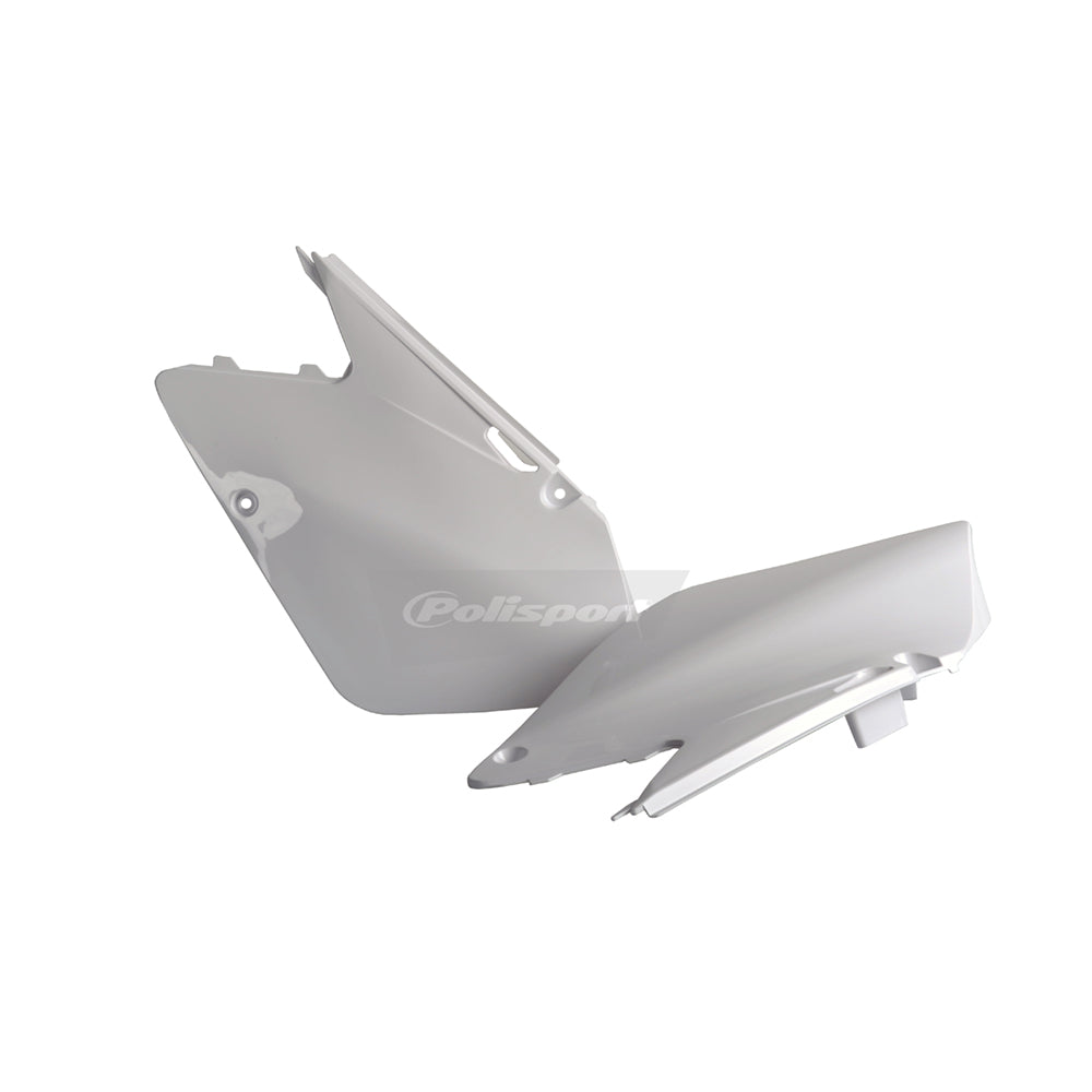 Polisport Side Panels SUZUKI RM125-250 01-08 White