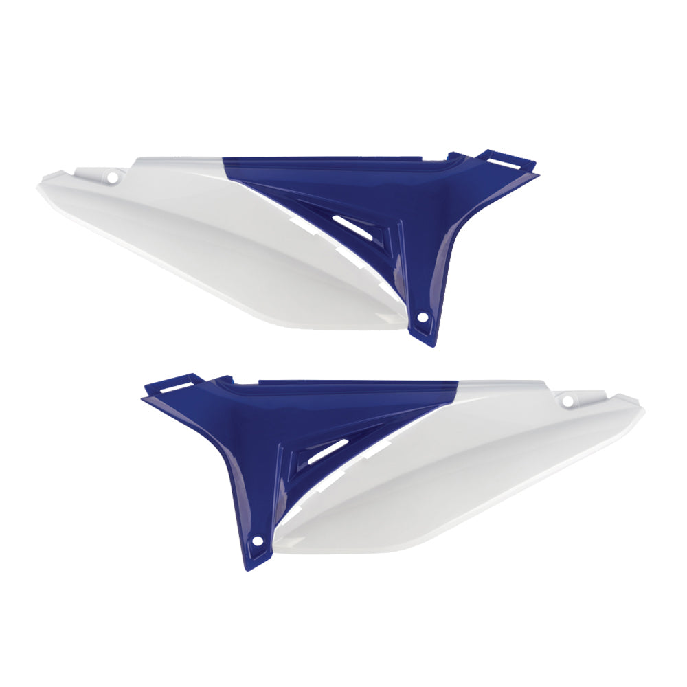 Polisport Side Panels+AIRBOX COVERS SHERCO SE-R/SE-F 12-16 Bue/White