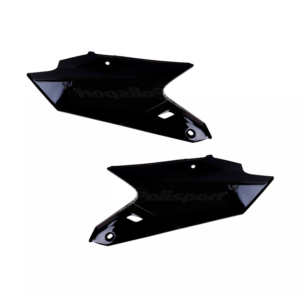 Polisport Side Panels YAMAHA YZ/WR250F 14-19, YZ250FX 15-19, YZ450F 14-17, WR450F 16-18 Black