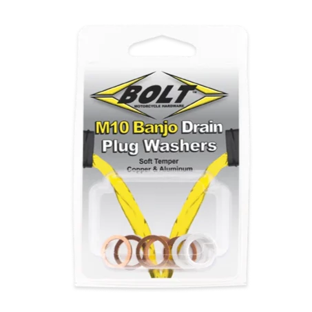 Bolt Drain Plug Washer (BANJO BOLT) M10 10-PACK