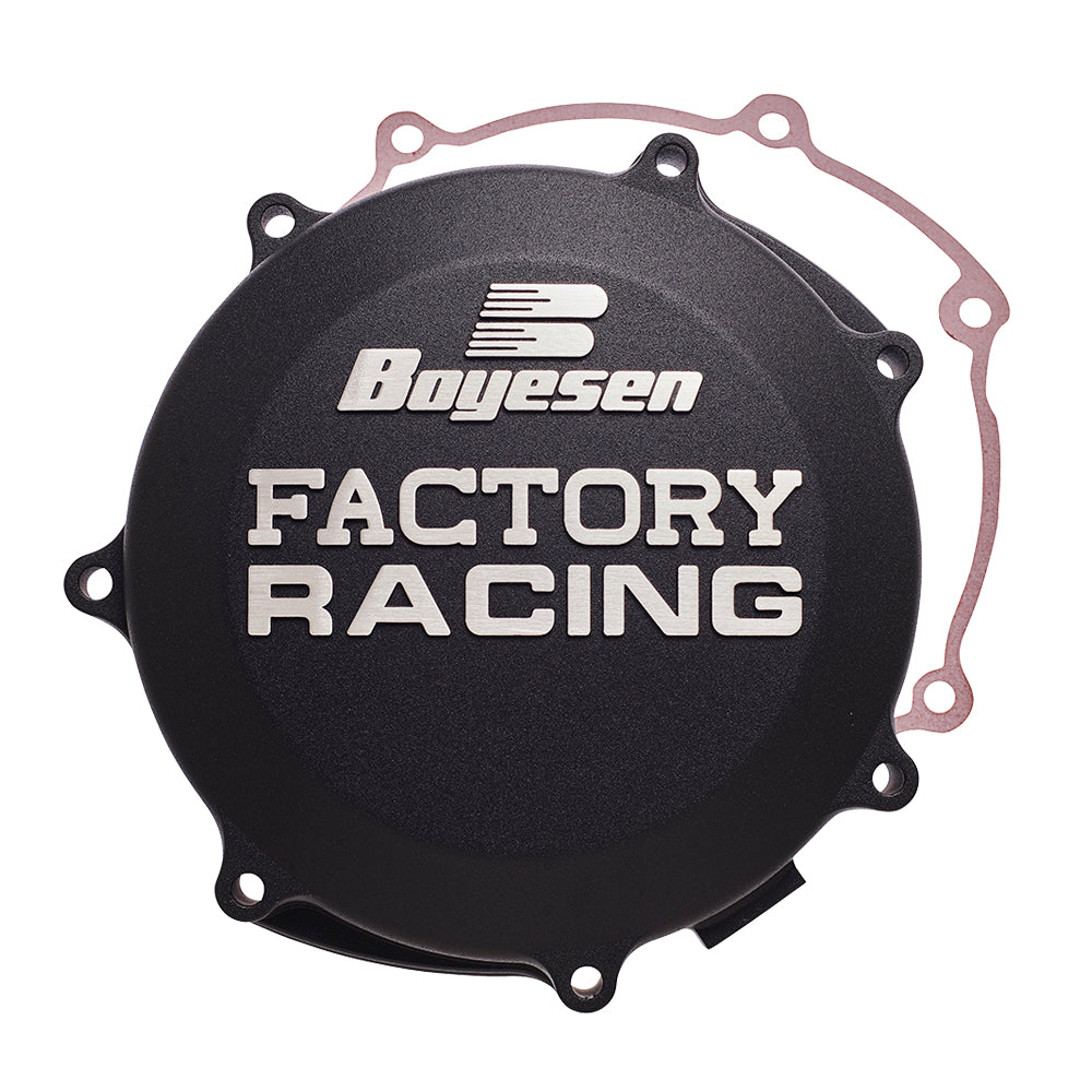 Boyesen Clutch Cover KTM/HUSA/HUSKY SX-F450 13-15, EXC450-500 12-16, FE450-501 12-16, FC450 14-15 BLACK
