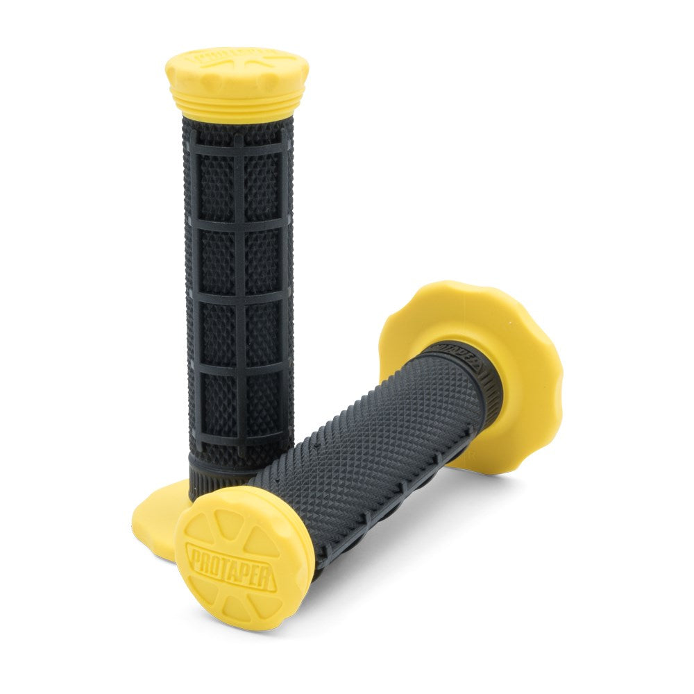Pro Taper Micro Grips 1/3 Waffle Black/Yellow