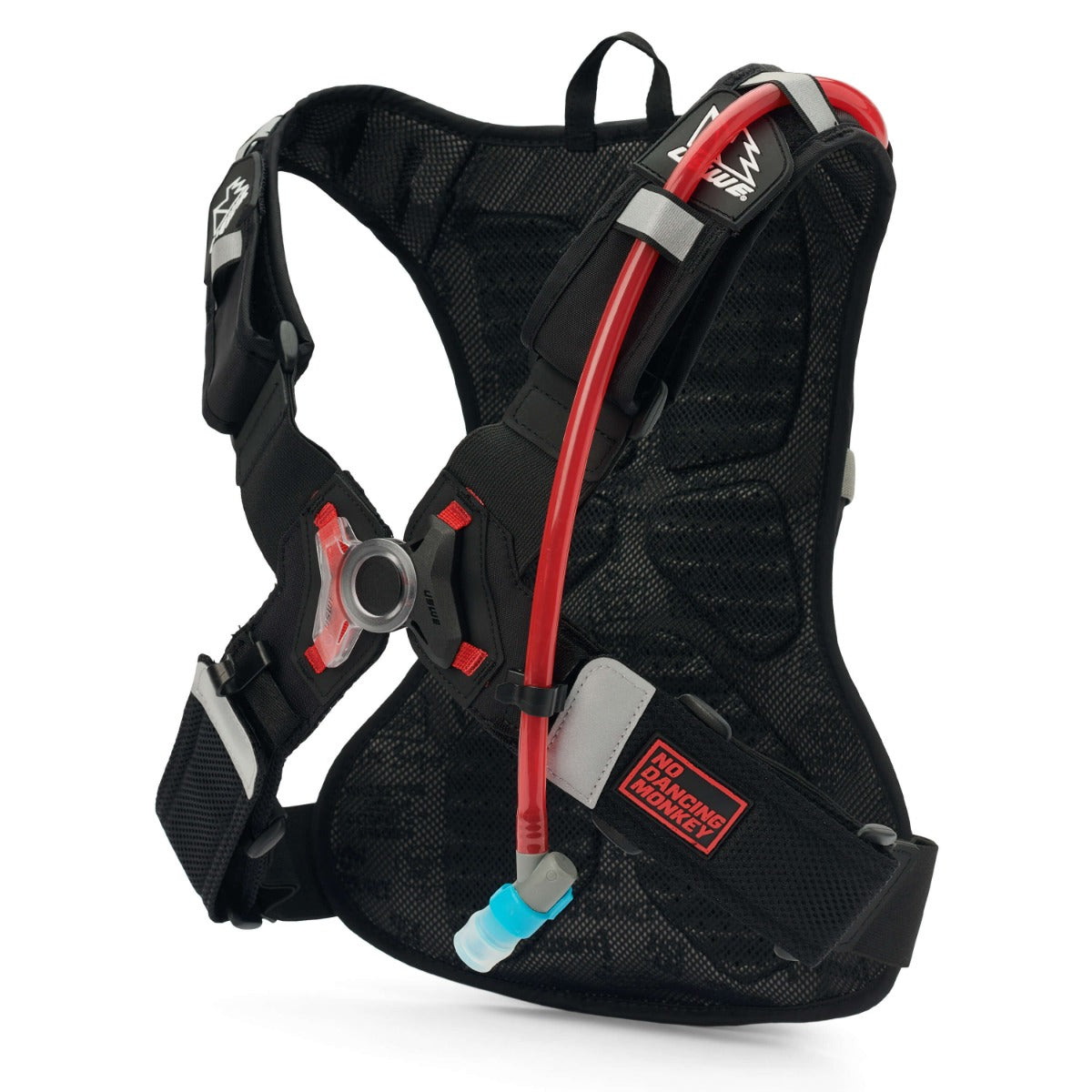 USWE RAW 4 Hydration Backpack Black Grey – With 3 Litre Bladder