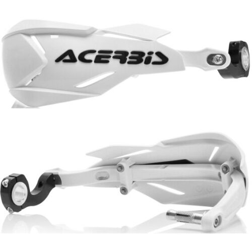 Acerbis X-Factory Handguards Complete with fitting kit White/White