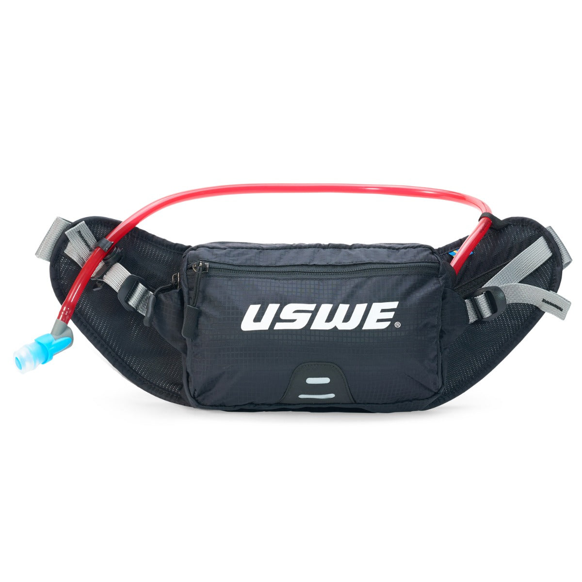 USWE Zulo 2 Hydration Waist Pack Black – With 1 Litre Bladder